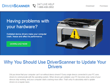 Tablet Screenshot of driverscanner.com